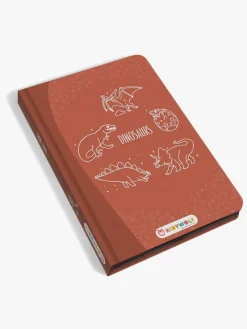 Kreativt Legetøj|Kidywolf KIDYDRAW MINI Tegnetablet LCD Dinosaur Brun