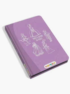 Kreativt Legetøj|Kidywolf KIDYDRAW MINI Tegnetablet LCD Prinsesse Rød