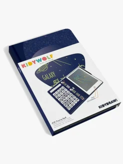 Kreativt Legetøj|Kidywolf KIDYDRAW MINI Tegnetablet LCD Galakse Blå