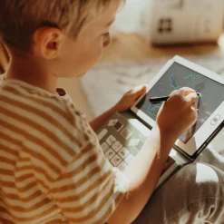 Kidywolf Kreativt Legetøj-KIDYDRAW MINI Tegnetablet LCD Rejse