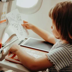 Kreativt Legetøj|Kidywolf KIDYDRAW MINI Tegnetablet LCD Dyr Orange