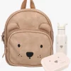 Tasker|Kidzroom  Beary Excited Rygsæk 5L, Flaske & Madkasse, Sand