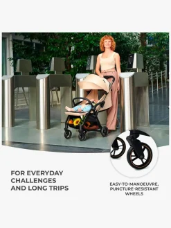 Kinderkraft Rejseklapvogne-APINO Klapvogn, Raven Black