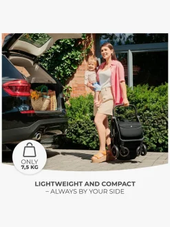 Kinderkraft Rejseklapvogne-APINO Klapvogn, Raven Black