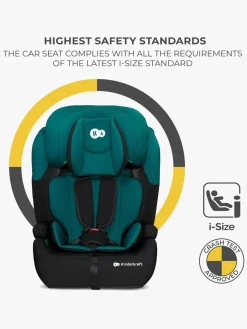 Autostole 9-36 Kg|Kinderkraft COMFORT UP i-Size Autostol, Green Grøn