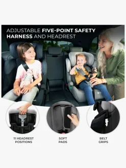 Autostole 9-36 Kg|Kinderkraft COMFORT UP i-Size Autostol, Green Grøn