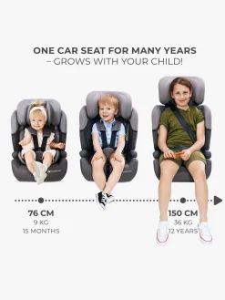 Autostole 9-36 Kg|Kinderkraft COMFORT UP i-Size Autostol, Green Grøn