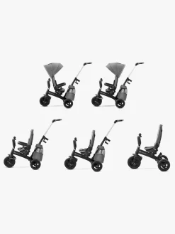 Cykler|Kinderkraft EASYTWIST Platinum Trehjulet Cykel, Grå