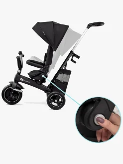 Kinderkraft Cykler-EASYTWIST Trehjulet Cykel, Sort
