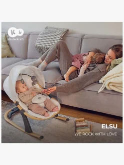 Skråstole & Babygynger|Kinderkraft ELSU Skråstol, Grå