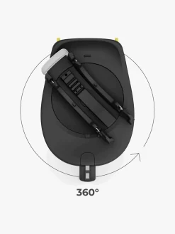 Autostole 0-13 Kg|Kinderkraft ENDURA SAFE FX Base, Black