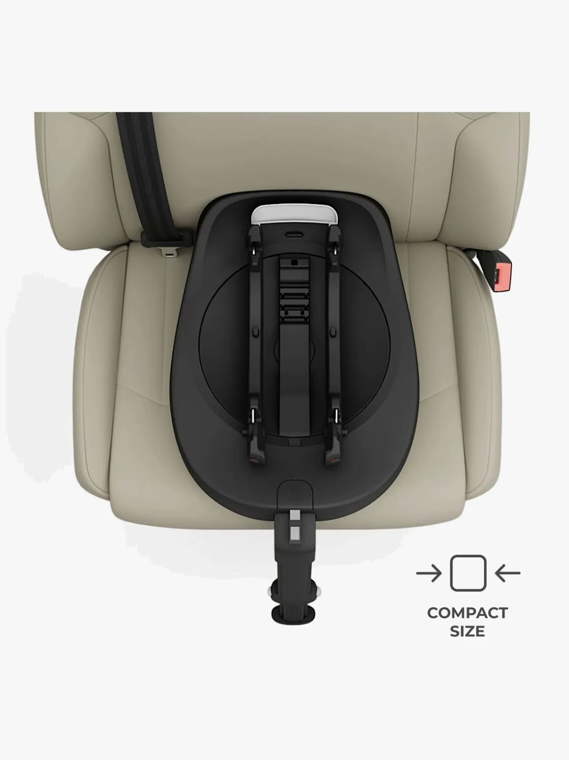 Autostole 0-13 Kg|Kinderkraft ENDURA SAFE FX Base, Black