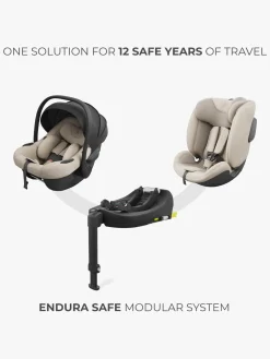 Autostole 9-36 Kg|Autostole 0-13 Kg|Kinderkraft ENDURA SAFE Modulsystem, Beige