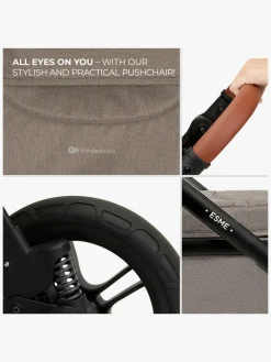 Duo- & Kombivogne|Kinderkraft ESME 2-in-1 Duovogn, Sand Beige