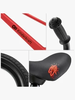 Cykler|Kinderkraft ETER Løbecykel, Rød Rød