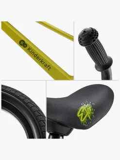 Kinderkraft Cykler-ETER Løbecykel, Limefarvet