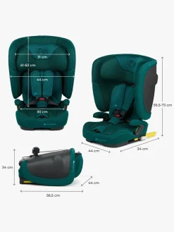 Kinderkraft Autostole 9-36 Kg-FIX2GO i-Size Autostol, Green