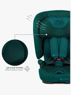 Kinderkraft Autostole 9-36 Kg-FIX2GO i-Size Autostol, Green
