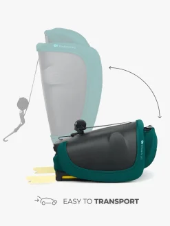 Kinderkraft Autostole 9-36 Kg-FIX2GO i-Size Autostol, Green