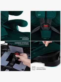 Kinderkraft Autostole 9-36 Kg-FIX2GO i-Size Autostol, Green