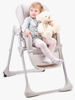 Højstole & Tilbehør|Kinderkraft Højstol Yummy, Grey Grå