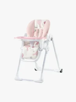 Højstole & Tilbehør|Kinderkraft Højstol YUMMY, Pink Grå