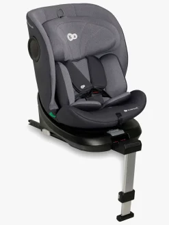 Autostole 9-36 Kg|Kinderkraft I-360 i-Size Autostol, Grey Grå