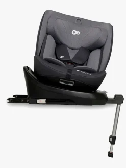 Autostole 9-36 Kg|Kinderkraft I-360 i-Size Autostol, Grey Grå