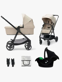 Vognpakker|Kinderkraft 3-i-1 NEWLY Kombivogn Travelsystem, Sand Beige
