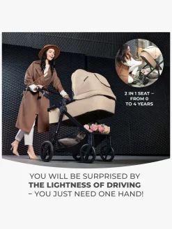 Vognpakker|Kinderkraft 3-i-1 NEWLY Kombivogn Travelsystem, Sand Beige