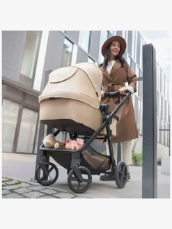 Vognpakker|Kinderkraft 3-i-1 NEWLY Kombivogn Travelsystem, Sand Beige