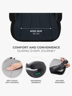 Selepuder|Kinderkraft I-BOOST Selepude, Black Sort