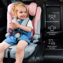 Kinderkraft Autostole 9-36 Kg-I-COMFY i-Size Autostol, Pink