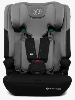 Autostole 9-36 Kg|Kinderkraft I-COMFY i-Size Autostol, Dark Grey Grå