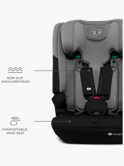 Autostole 9-36 Kg|Kinderkraft I-COMFY i-Size Autostol, Dark Grey Grå