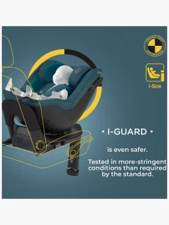 Autostole 9-36 Kg|Kinderkraft I-GUARD i-Size Autostol, Cool Grey
