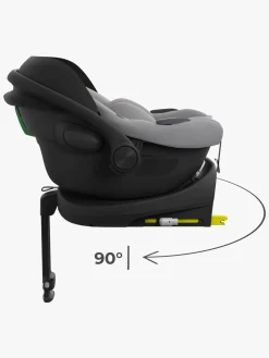 Autostole 0-13 Kg|Kinderkraft I-LITE Autostol Baby inkl. ENDURA SAFE FX Base, Grey Grå