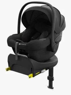 Autostole 0-13 Kg|Kinderkraft I-LITE Autostol Baby inkl. ENDURA SAFE FX Base, Black Sort