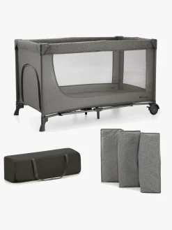 Børnesenge & Tilbehør|Kinderkraft JOY 2 Weekendseng, Dark Grey Grå