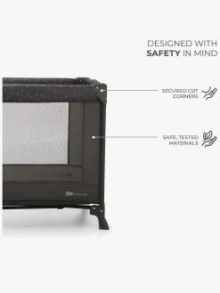 Børnesenge & Tilbehør|Kinderkraft JOY Light Weekendseng, Grey