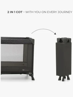 Børnesenge & Tilbehør|Kinderkraft JOY Light Weekendseng, Grey