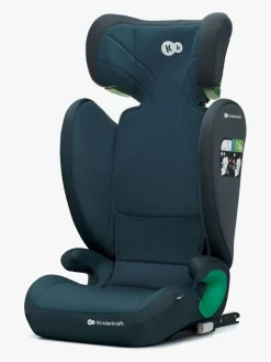 Autostole 15-36 Kg|Kinderkraft JUNIOR FIX 2 i-Size Autostol, Harbor Blue Blå