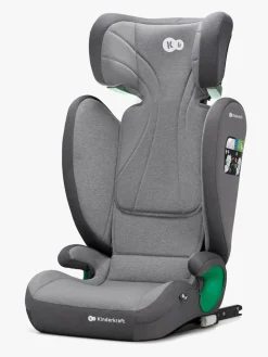 Autostole 9-36 Kg|Kinderkraft JUNIOR FIX 2 i-Size Autostol, Rocket Grey Grå