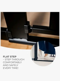 Sikkerhed|Kinderkraft LOCK&GO Sikkerhedsgitter, Black Sort