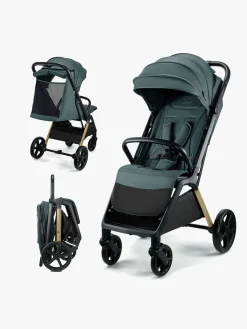 Rejseklapvogne|Kinderkraft Loom Klapvogn, Jade Green Grøn