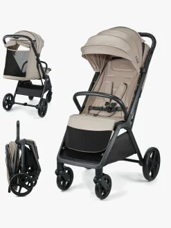 Rejseklapvogne|Kinderkraft Loom Klapvogn, Linen Beige