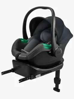 Autostole 0-13 Kg|Kinderkraft MINK PRO 2 i-Size Autostol Baby inkl MINK FX 2 SET BLACK Base, Grey Grå/Sort