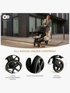 Rejseklapvogne|Kinderkraft MITZY Klapvogn, Jade Green Grøn