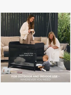 Børnesenge & Tilbehør|Kinderkraft Moon Dream Weekendseng, Sort