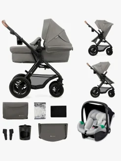 Kinderkraft Duo- & Kombivogne-MOOV 2 Air 3-in-1 Duovogn, Light Grey
